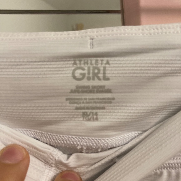 SOLD White Athleta Swing Skort - Picture 5 of 6